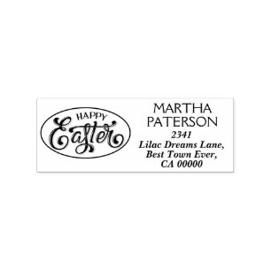 Tampons Encreurs Personnalisez le joyeux symbole de Pâques.