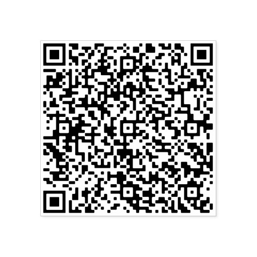 Tampons Encreurs Personnalisez votre code QR Timbre en caoutchouc p (Impression)