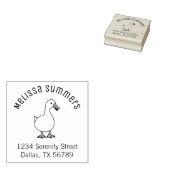Tampons Encreurs Pet Duck Goose Arche Adresse 2 (Tamponné)