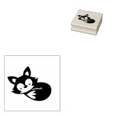Tampons Encreurs Petit Fox couché (Tamponné)