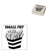 Tampons Encreurs PETIT FRY Fast Food Français Fries Chips Foodie (Tamponné)