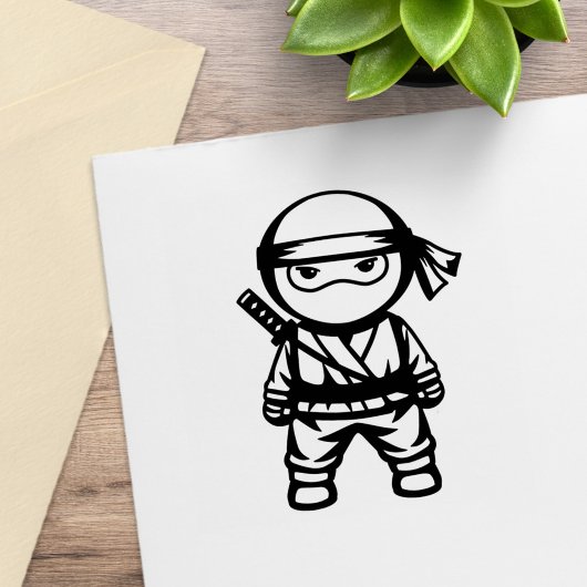 Tampons Encreurs Petit guerrier ninja