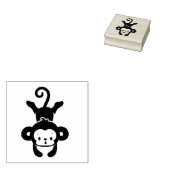 Tampons Encreurs Petit Singe Posé (Tamponné)