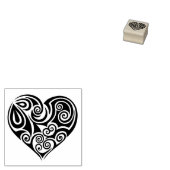 Tampons Encreurs Petit Timbre en caoutchouc - Coeur (Tamponné)