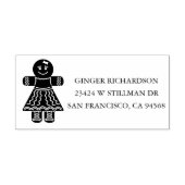 Tampons Encreurs Petite fille en pain d'épices (Impression)