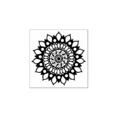Tampons Encreurs Petite Fleur Mandala Florale Fleur (Impression)