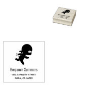 Tampons Encreurs Petite Ninja Adresse de course (Tamponné)