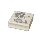 Tampons Encreurs Petite sirène avec Timbre en caoutchouc de cheval  (Tampon)