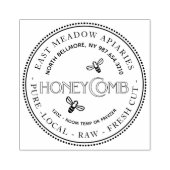 Tampons Encreurs Petites abeilles Dainty Honeycomb Étiquette Timbre (Impression)