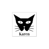 Tampons Encreurs Petits yeux de chat noir (Impression)