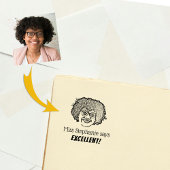 Tampons Encreurs Photo d'enseignant personnalisée et valorisation