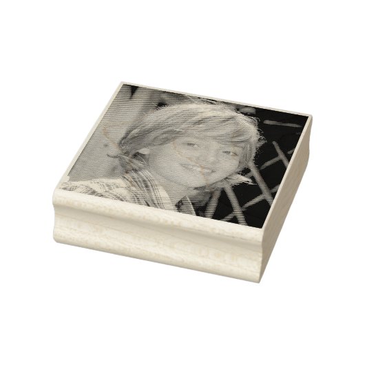 TAMPONS ENCREURS PHOTO PERSONNALISÉE POMPE EN CAOUTCHOUC CUSTOMISÉ (Tampon)