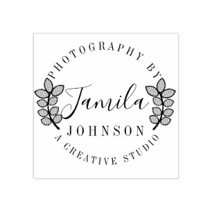 Tampons Encreurs Photographie de logo circulaire de succursale Arti