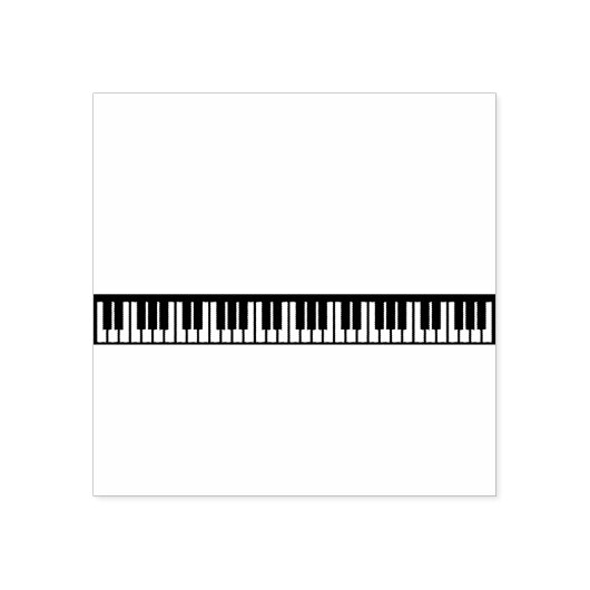 Tampons Encreurs Piano Keys instrument de musique (Impression)