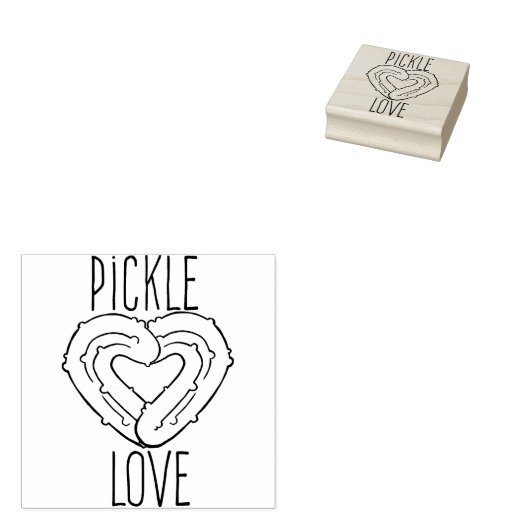 Tampons Encreurs Pickle Love (Tamponné)