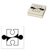 Tampons Encreurs Pièce de puzzle (Tamponné)