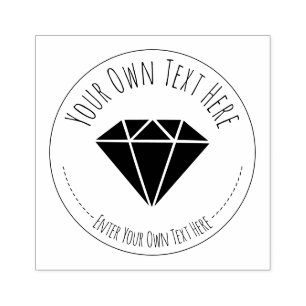 Tampons Encreurs Pierre noire diamant. Bijouterie