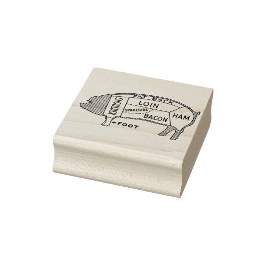 Tampons Encreurs Pig de graphique à boucher (Tampon)