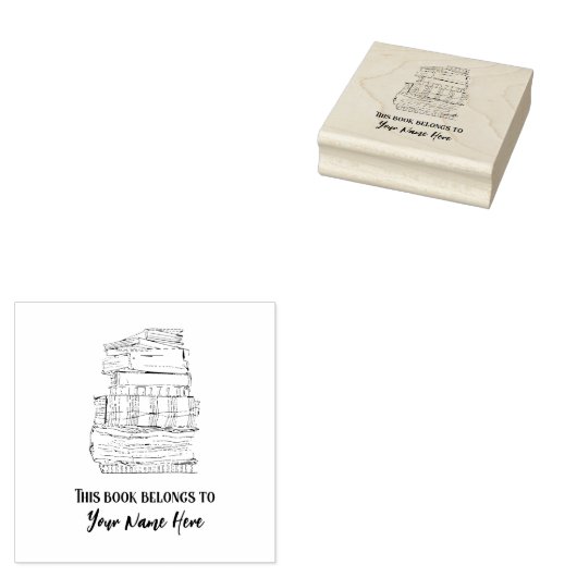 Tampons Encreurs Pile Cette propriété appartient aux plaques (Tamponné)