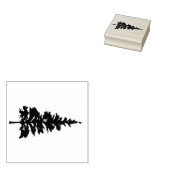 Tampons Encreurs pin, arbre à feuillage persistant, arbre de Noël, (Tamponné)