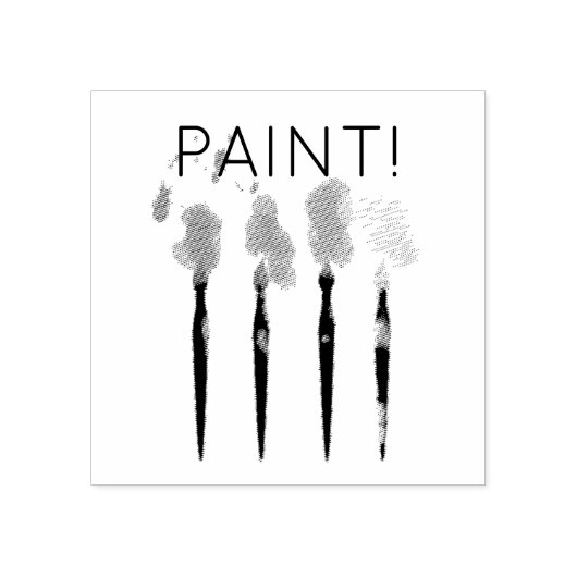 Tampons Encreurs Pinceaux Peinture Artiste Timbre En Caoutchouc (Impression)