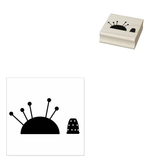 Tampons Encreurs Pincushion et Timbre en caoutchouc (Tamponné)