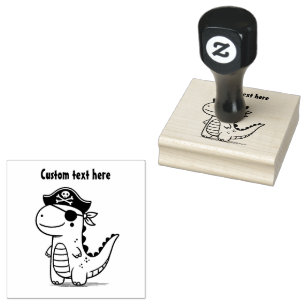 Tampons Encreurs Pirate Dinosaur