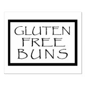Tampons Encreurs Pistolet sans gluten Design Timbre en caoutchouc (Impression)