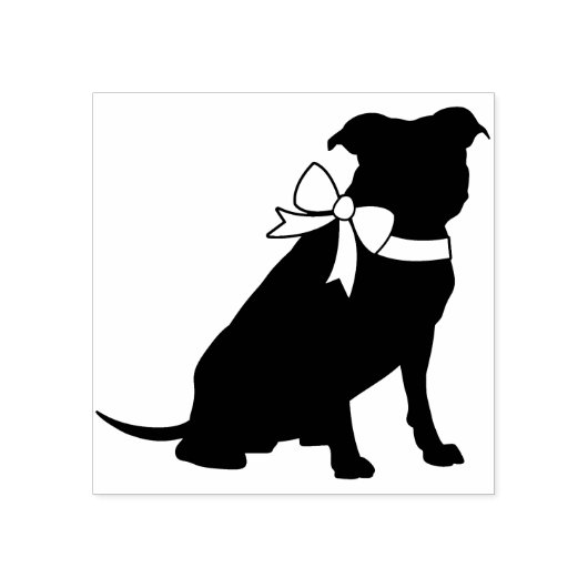 Tampons Encreurs Pit Bull Chien Puppy Pitbull (Impression)