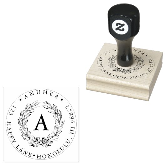 Tampons Encreurs PixDezines Laurel Wreath (Tamponné)