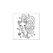 Tampons Encreurs Pixie Cat Fairy Wings Kitty 1x1 (Impression)