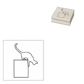 Tampons Encreurs Plan d'une Escalade de chats scrapbook (Tamponné)