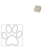 Plan Empreinte de patte gauche animal chat chien s