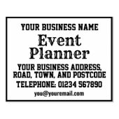 Tampons Encreurs Planificateur d'événements avec nom, adresse, etc. (Impression)