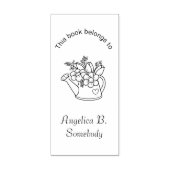 Tampons Encreurs Plaque d'arrosage de jardin avec fleurs (Impression)