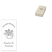 Tampons Encreurs Plaque d'arrosage de jardin avec fleurs (Tamponné)