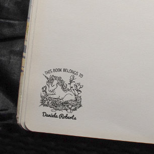 Tampons Encreurs Plaque d'enregistrement de la licorne de l'Imagina