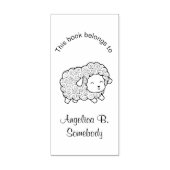 Tampons Encreurs Plaque d'enregistrement de la petite brebis à mant (Impression)