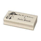 Tampons Encreurs Plaque d'enregistrement Flapper Girl Monogram 1920 (Tampon)