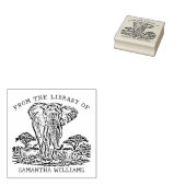 Tampons Encreurs Plaque éléphante personnalisée (Tamponné)