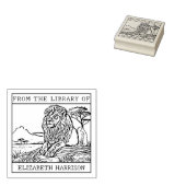 Tampons Encreurs Plaque Lion personnalisée (Tamponné)