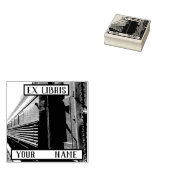 Tampons Encreurs Plaque Train Ex Libris (Tamponné)