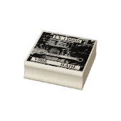 Tampons Encreurs Plate-forme Steam Train Ex Libris (Tampon)