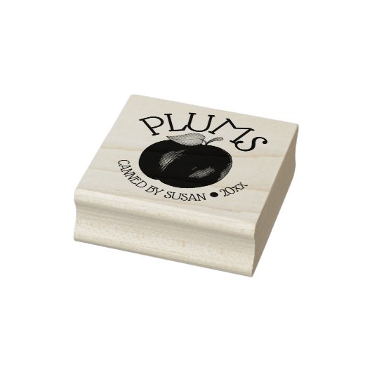 Tampons Encreurs Plum Plum Plum Plum Plum Plum Fruit Mûr En Été (Tampon)