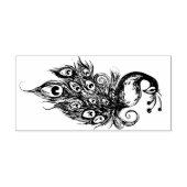 Tampons Encreurs Plumes de paon Peacocks Turquoises (Impression)