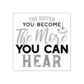 Tampons Encreurs Plus Vous Pouvez Entendre La Citation (Impression)