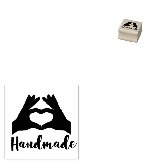 Tampons Encreurs Poignées en caoutchouc faites main (Tamponné)
