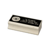 Tampons Encreurs Point Atomique Mi-Siècle Moderne Rétro Minimal (Tampon)