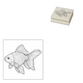 Tampons Encreurs Poisson d'or (Tamponné)
