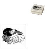 Tampons Encreurs Poisson et chips Pois British Pub Chip Shop Takeaw (Tamponné)